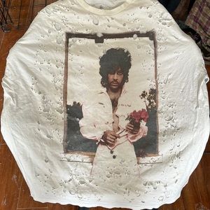 Prince Distressed Band Tee